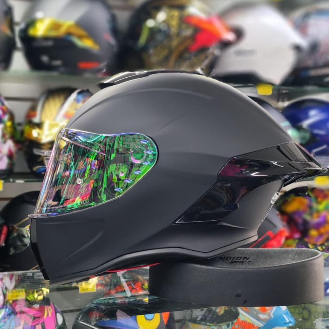 CASCO INTEGRAL XTRONG XTR-820 SOLID NEGRO MATE