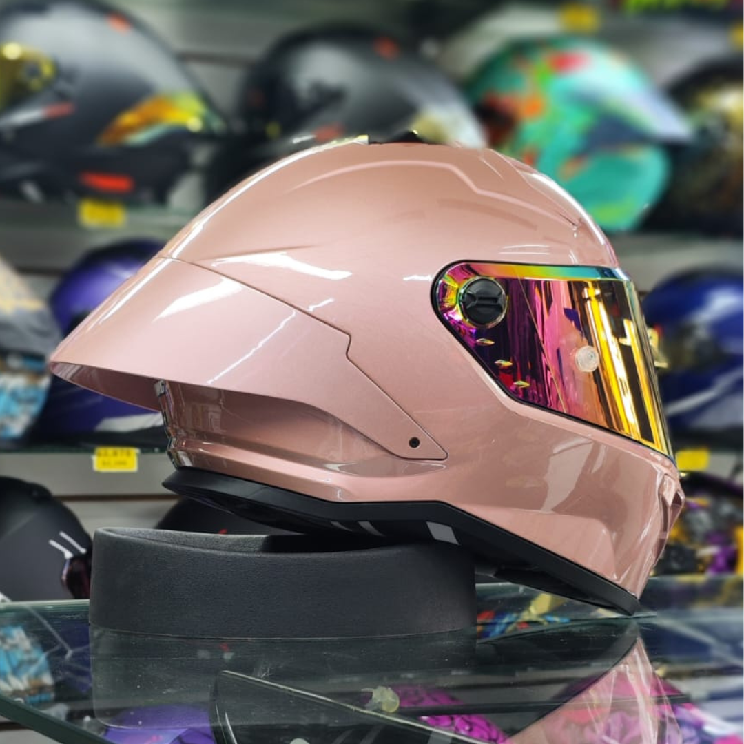 CASCO XTRONG XTR352 R1 ROSADO BRILLOSO