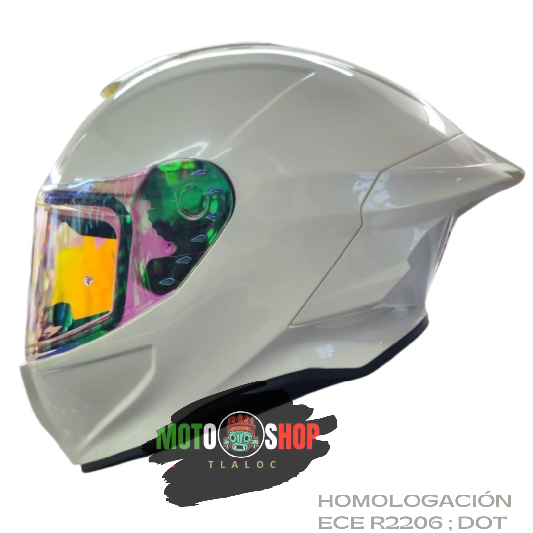 CASCO INTEGRAL XTRONG XTR-820 BLANCO PERLA SOLID