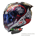 CASCO INTEGRAL SHAFT SH-560 MOTION ROJO CAMALEON