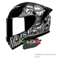 CASCO INTEGRAL HAX VATOS LOCOS MATE
