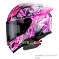 CASCO INTEGRAL HAX ONIX DRAGON fly BRILLOSO