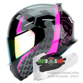 CASCO HAX ABATIBLE AMATISTA WIND ROSA BRILLOSO