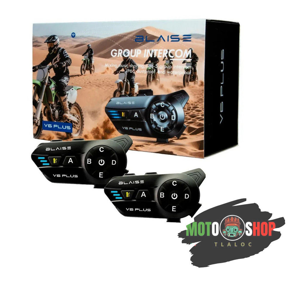 INTERCOMUNICADOR BLAISE HAX HELMETS V6 PLUS DUO
