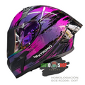 CASCO XTRONG XTR-RANGER MORADO CANDY BRILLOSO