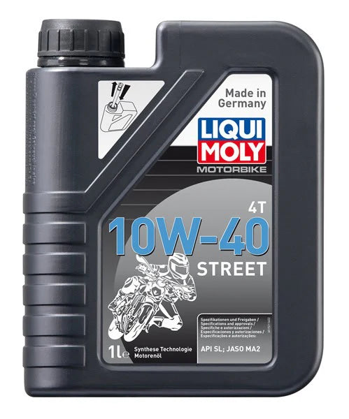 LIQUI MOLY ACEITE 10W40 TECNOLOGIA SINTETICA BASIC STREET