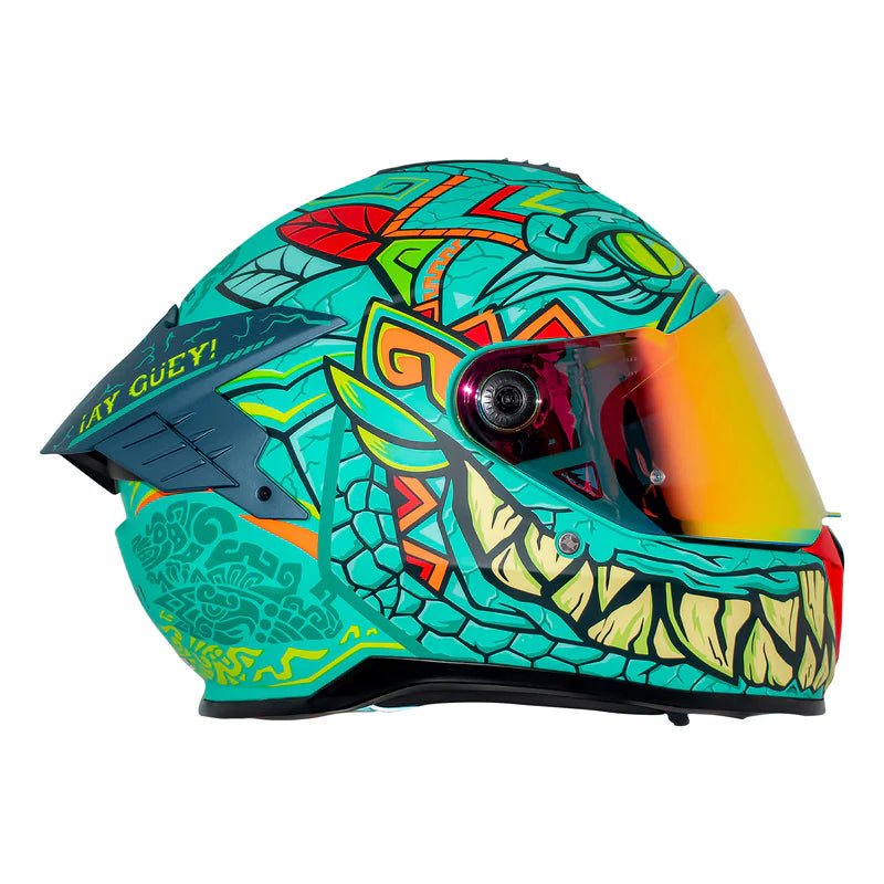 CASCO INTEGRAL  AXXIS HAWK HAY Güey BALAM Mate