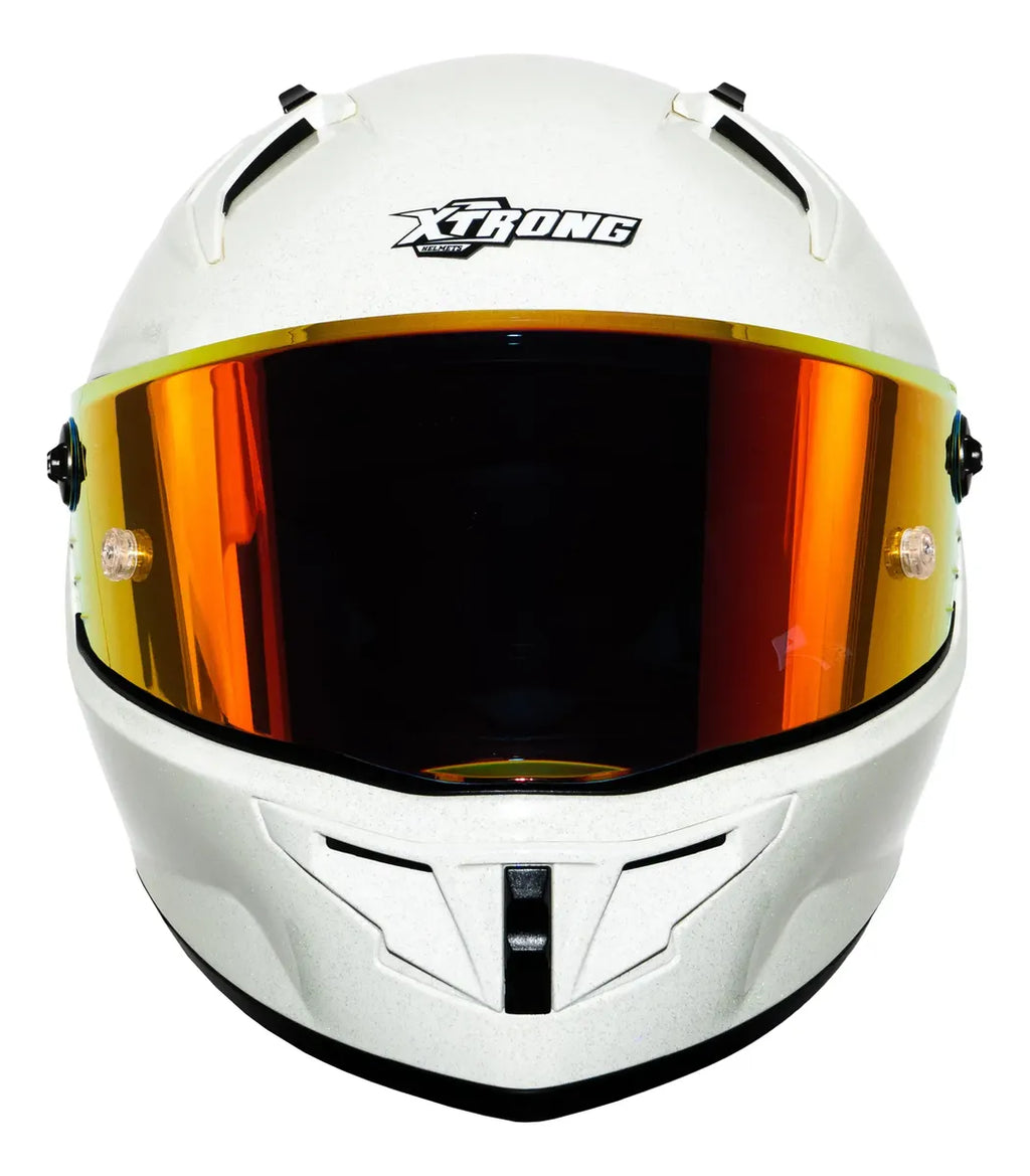 CASCO XTRONG INTEGRAL XTR352 R1 BLANCO SOLID BRILLOSO