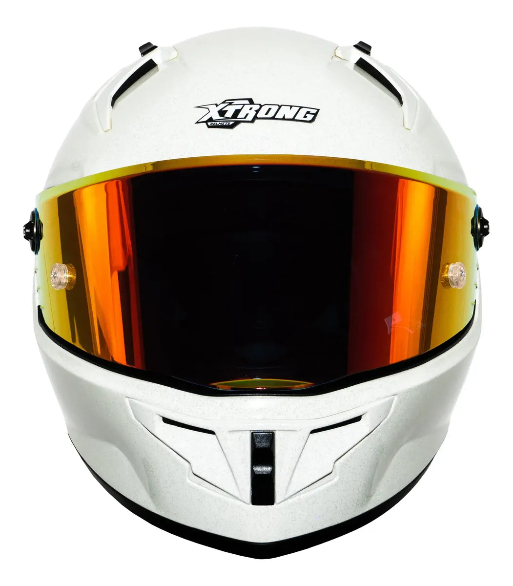 CASCO XTRONG INTEGRAL XTR352 R1 BLANCO SOLID BRILLOSO