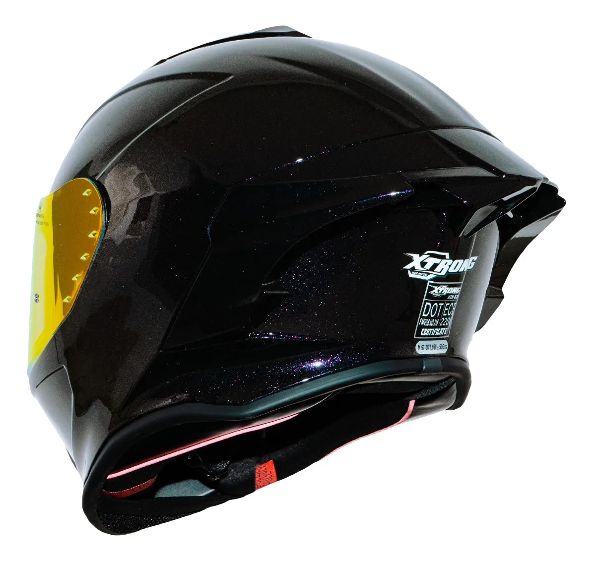 CASCO INTEGRAL XTRONG XTR-820  FOTOCROMATICO CANDY BRILLANTE