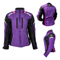 CHAMARRA HEBOTECH MUJER MORADA