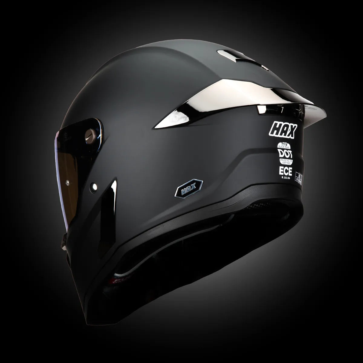 CASCO INTEGRALHAX BLACK PEARL SOLID NEGRO MATE