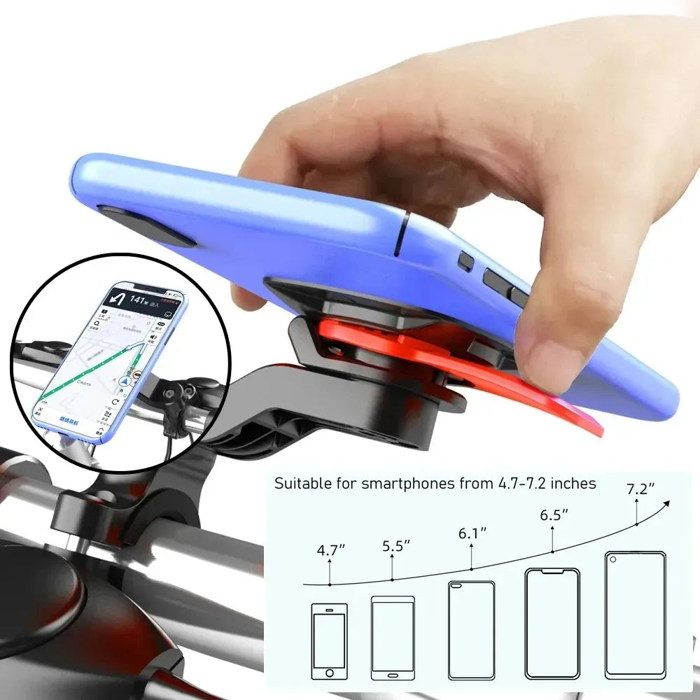SOPORTE DE CELULAR QUAD LOOK 360°