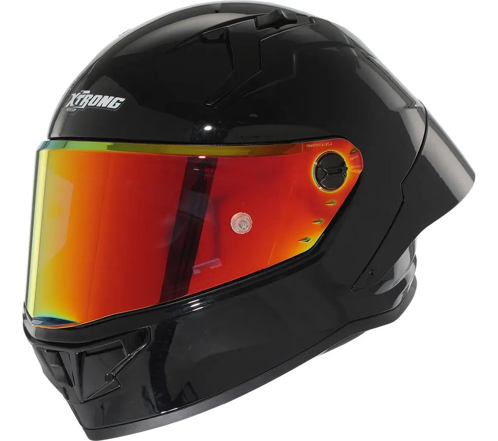 CASCO XTRONG INTEGRAL XTR352 R1 NEGRO SOLID BRILLOSO