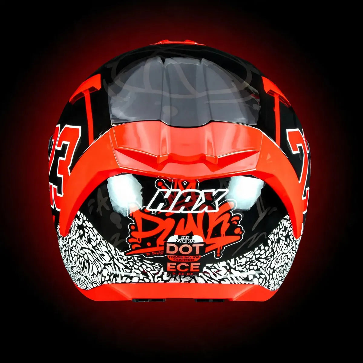 CASCO INTEGRAL HAX ZAFIRO DUNK (23) BRILLOSO