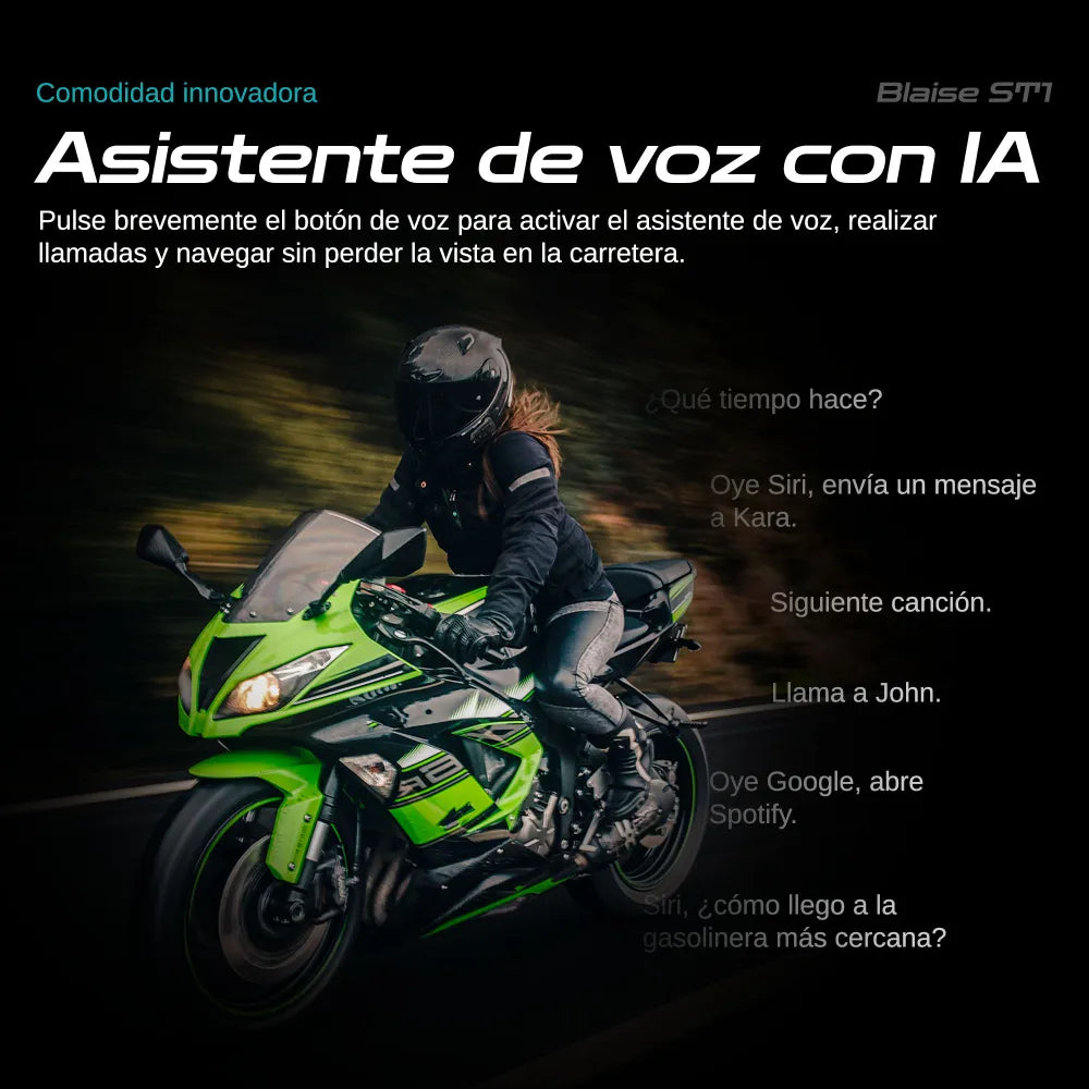 INTERCOMUNICADOR BLAISE HAX HELMENTS ST1 Bluetooth 5.4