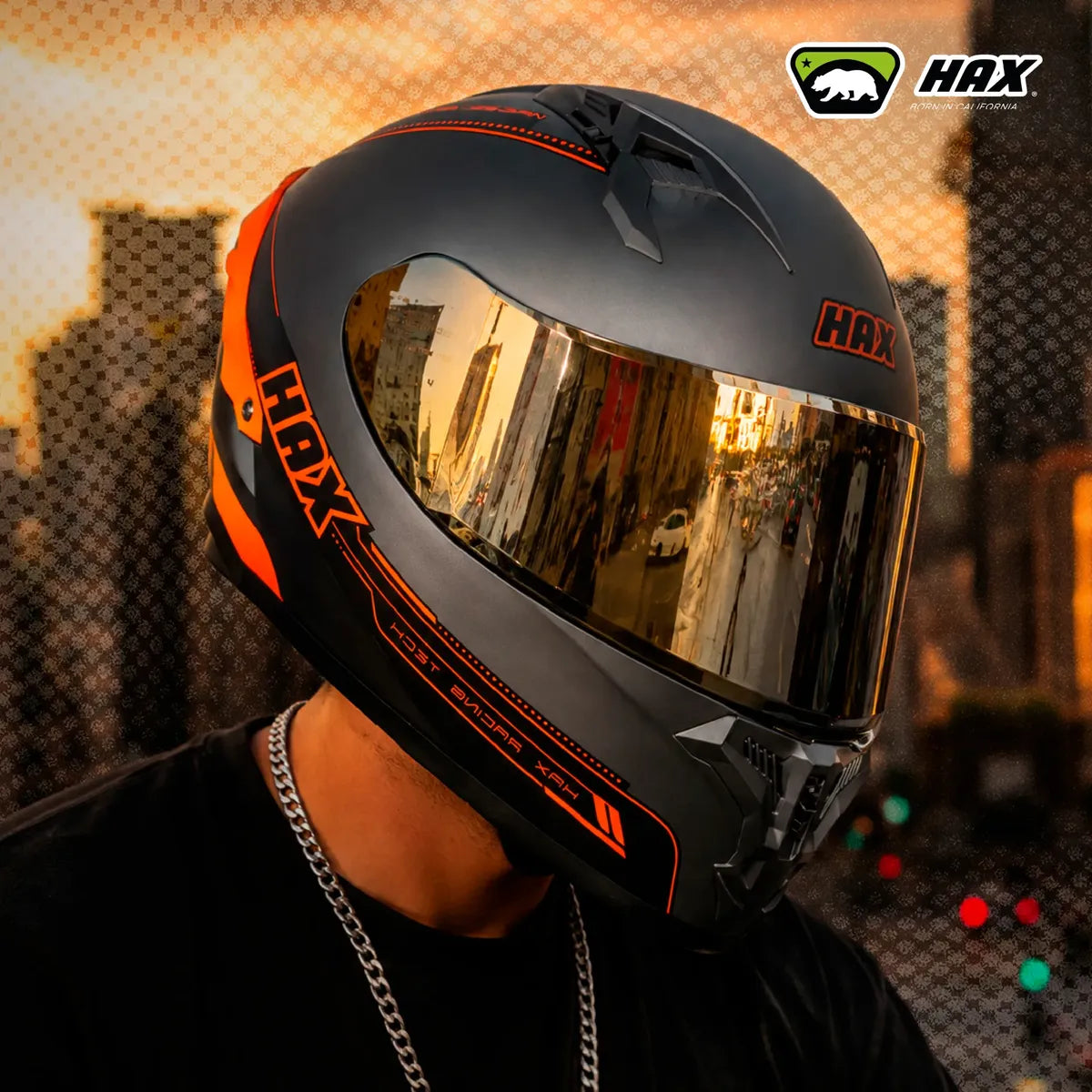 CASCO INTEGRAL HAX OBSIDIAN PRO RC KTM