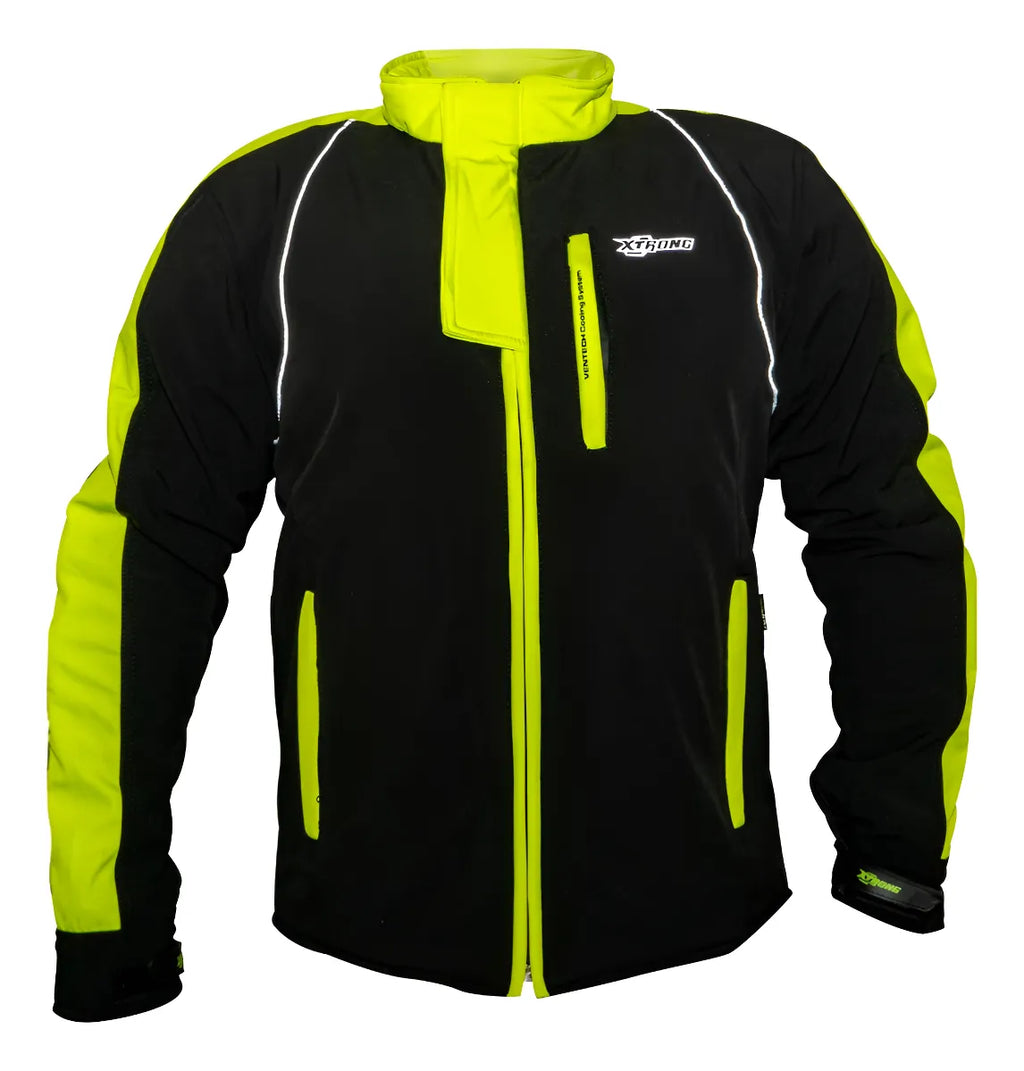 CHAMARRA XTRONG NEGRO NEON