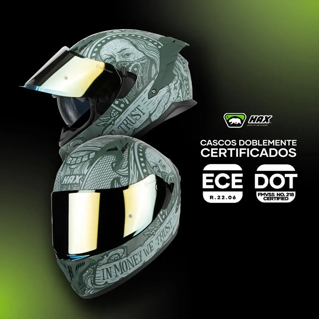 CASCO HAX INTEGRAL OBSIDIAN DOLAR MATE