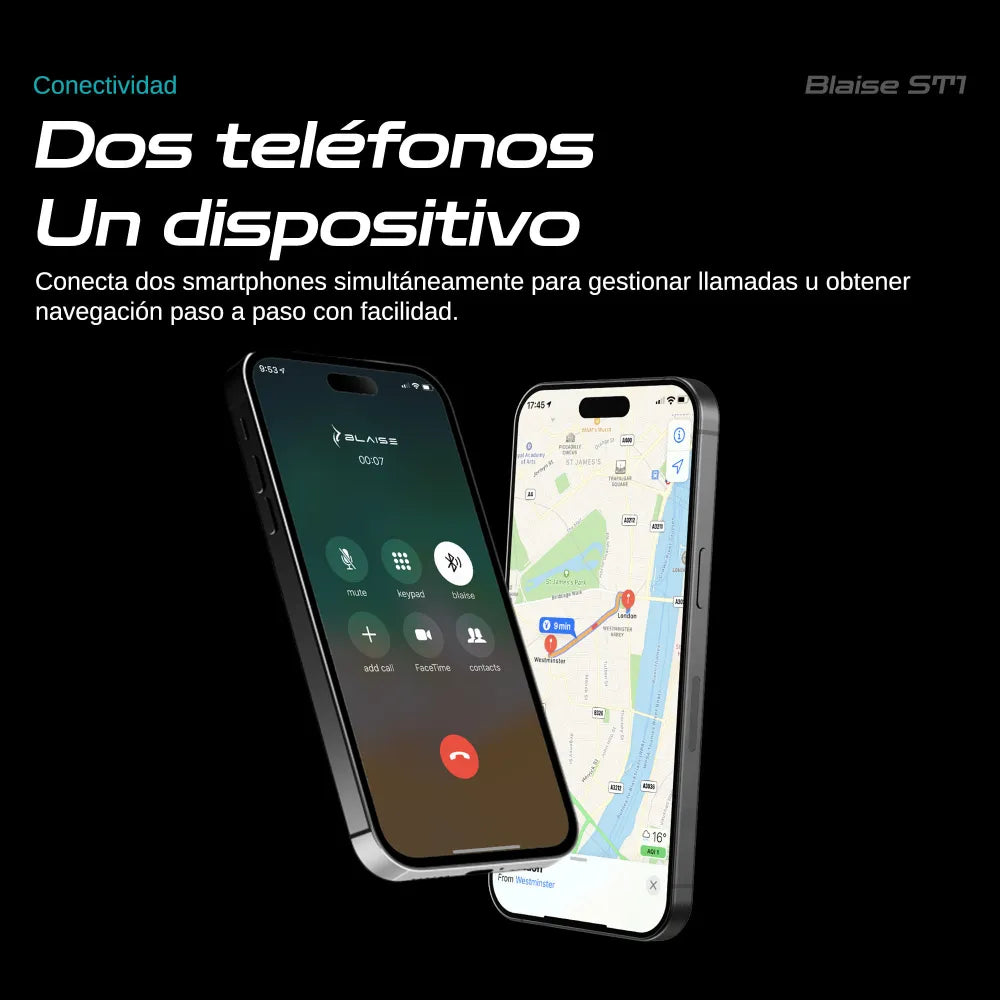 INTERCOMUNICADOR BLAISE HAX HELMENTS ST1 Bluetooth 5.4