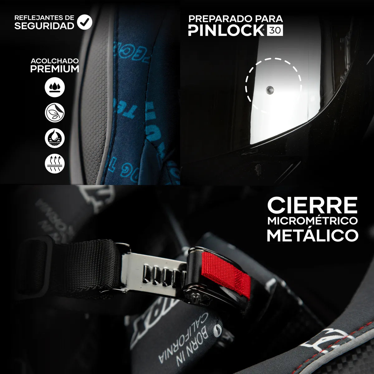 CASCO INTEGRAL HAX ONIX SOLID NEGRO BRILLOS