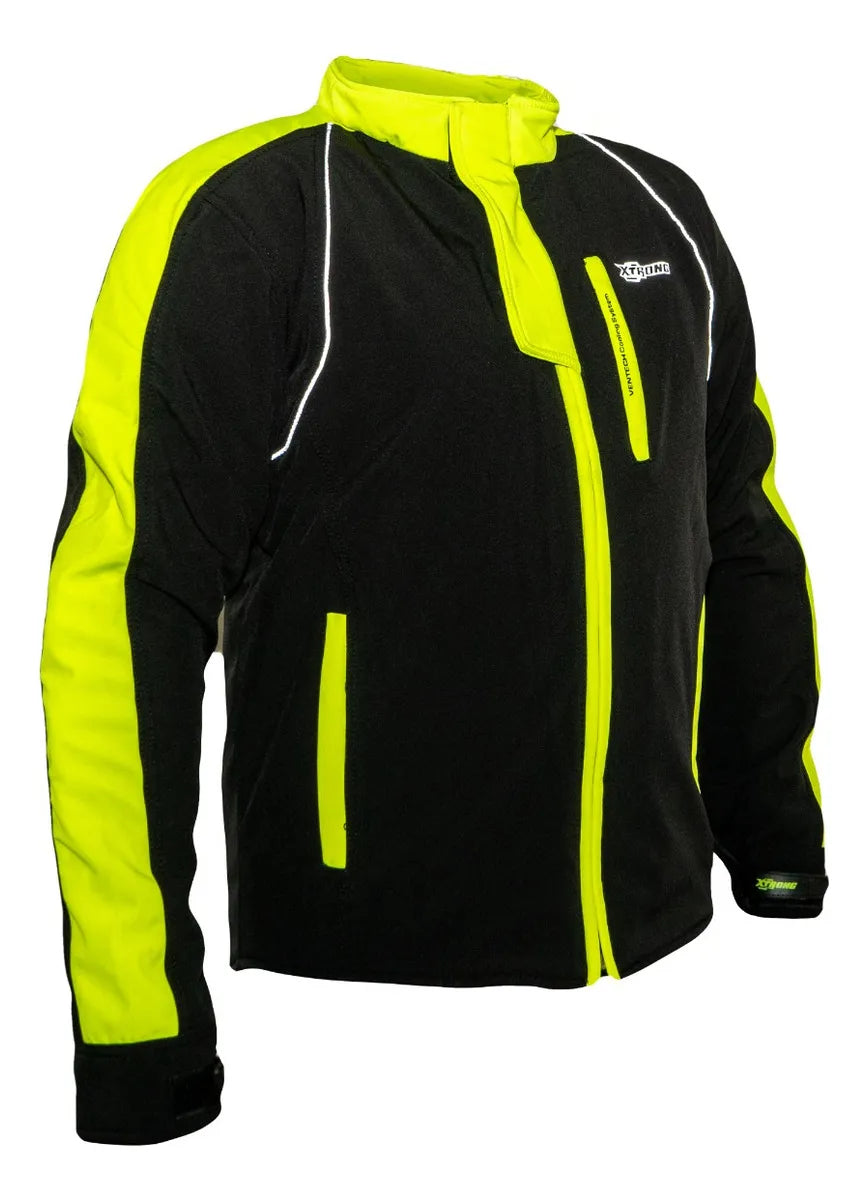 CHAMARRA XTRONG NEGRO NEON
