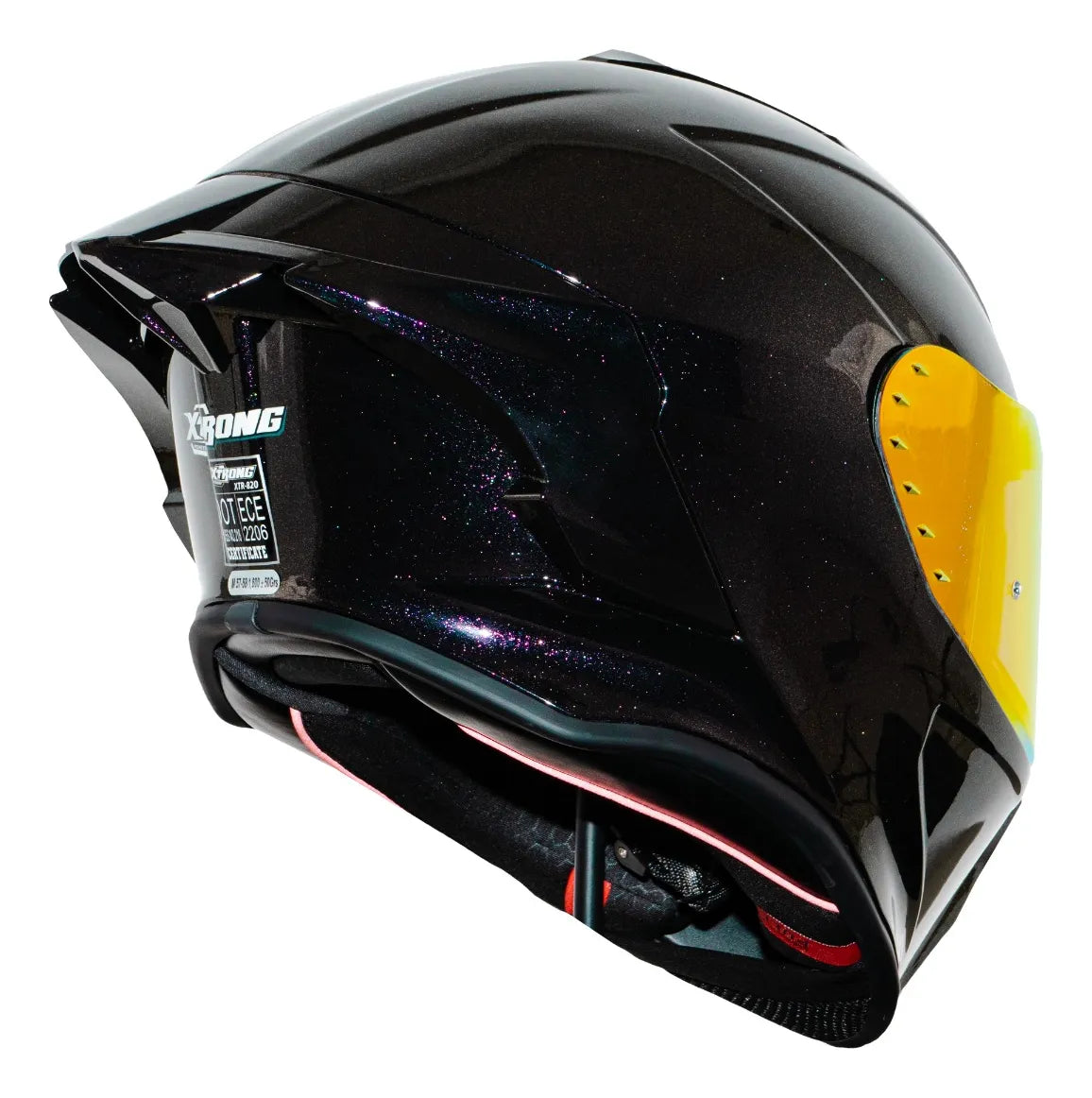 CASCO INTEGRAL XTRONG XTR-820  FOTOCROMATICO CANDY BRILLANTE