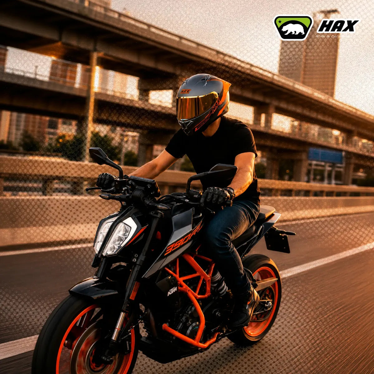 CASCO INTEGRAL HAX OBSIDIAN PRO RC KTM