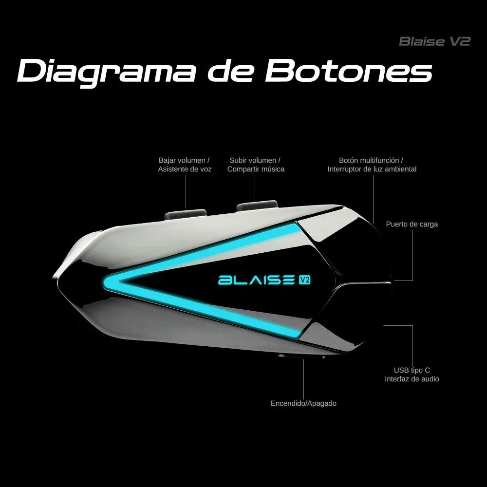 INTERCOMUNICADOR BLAISE HAX HELMENTS v2 DUO