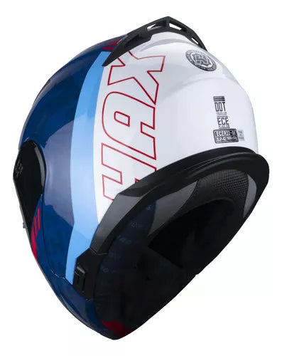 CASCO ABATIBLE HAX AMATISTA WIND BLANCO BRILLOSO
