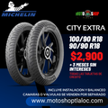 MICHELIN CITY EXTRA 100/90 R18 Y 90/90 R18
