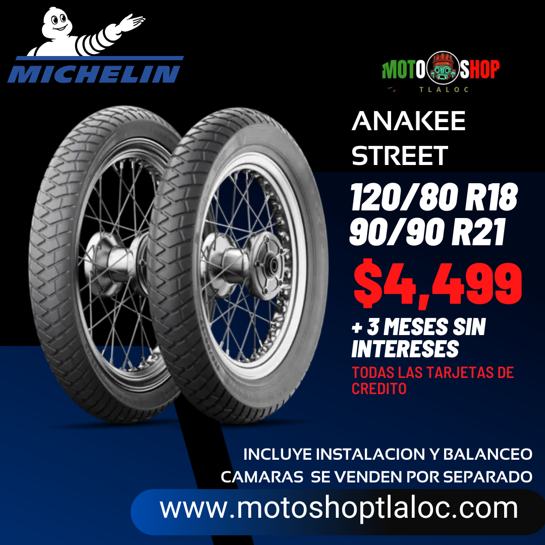 MICHELIN ANAKEE STREET 120/80 R18 Y 90/90 R21