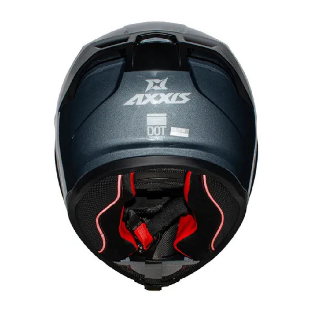 CASCO INTEGRAL AXXIS FENIX SOLID GRIS BRILLOSO