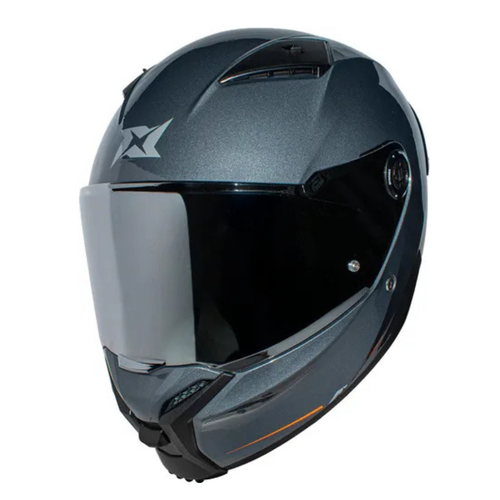 CASCO INTEGRAL AXXIS FENIX SOLID GRIS BRILLOSO