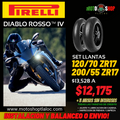 PIRELLI DIABLO ROSSO™ IV 200/55 ZR17 Y 120/70 ZR17