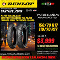 LLANTAS DUNLOP ARROWMAX GT601 150/70 R17 Y 110/70 R177