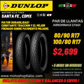 LLANTAS DUNLOP ARROWMAX GT601 100/80 R17 Y 80/90 R17