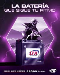 MOTO BATERIAS LTH
