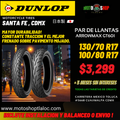 LLANTAS DUNLOP ARROWMAX GT601 130/70 R17 Y 100/80 R17